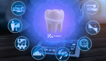 digital tooth in centre of digital marketing and online website development
